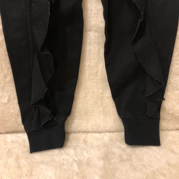 Zara Denim ruffle top - Picture 6 of 8